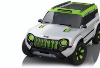 Jeep自由侠纯电动版假想图曝光 玩具车既视感