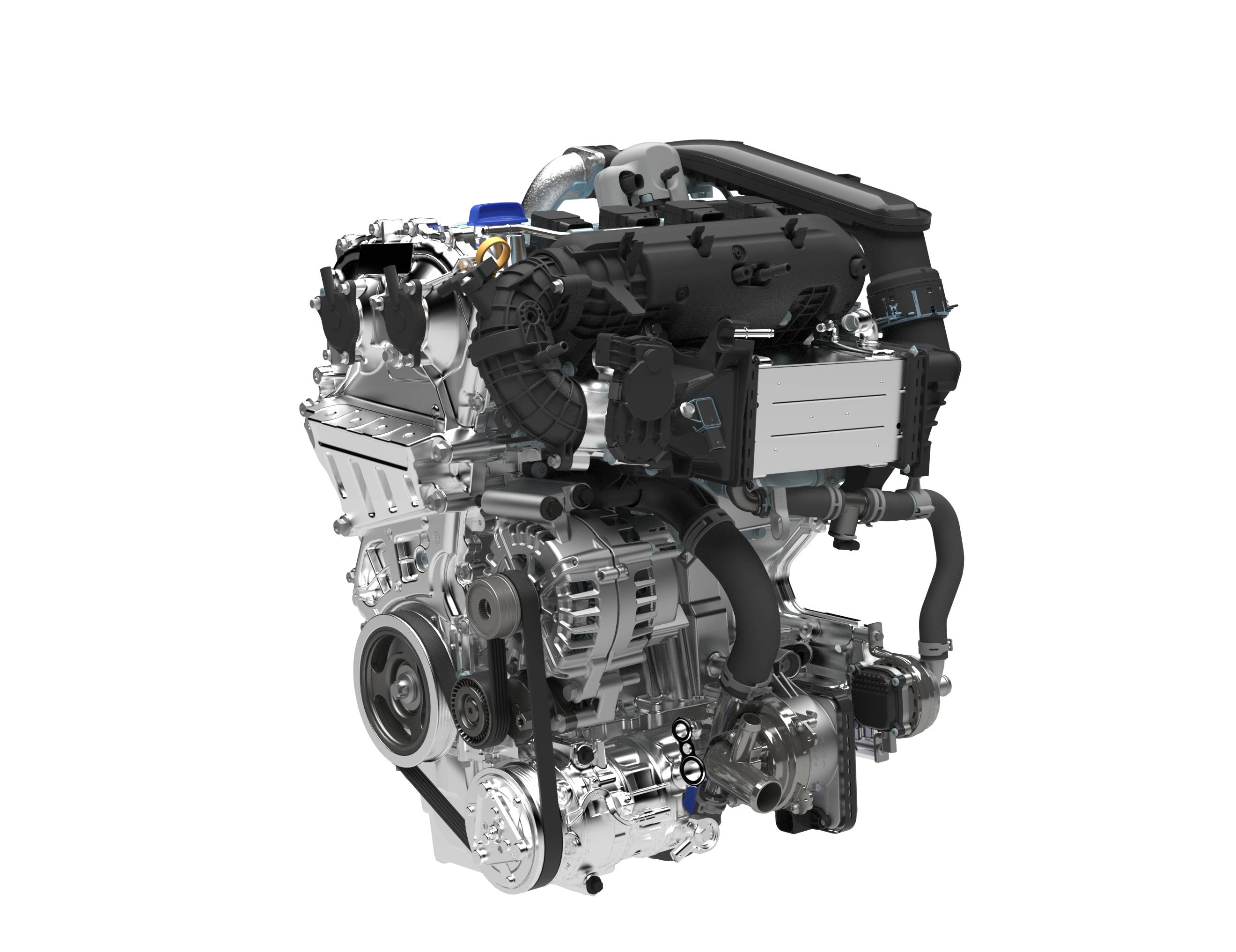 5t增压直喷发动机,采用350bar高压燃油喷射,最大功率188马力,最大扭矩