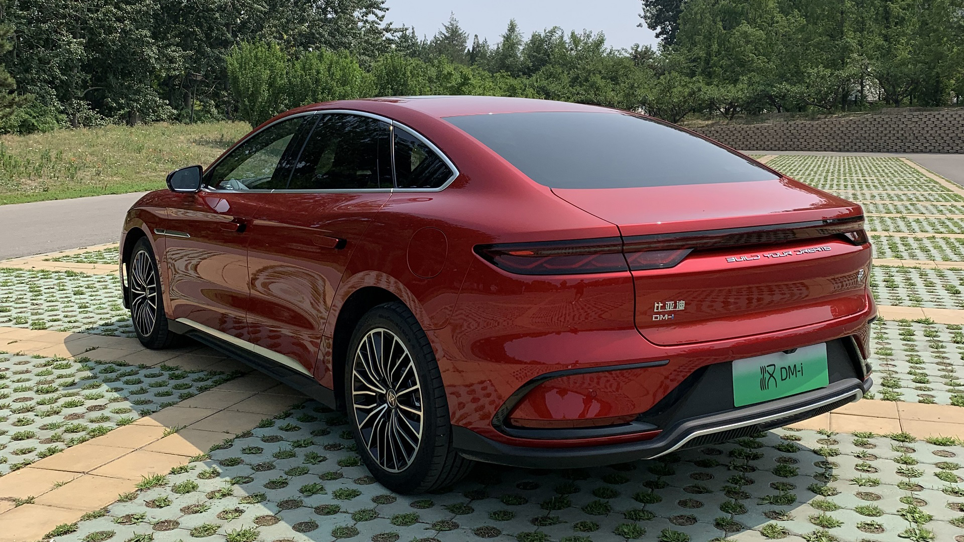 2022款比亚迪汉dm-i插电混动版试驾- 买车网