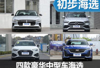 新秀OR老将？四款热门豪华中型轿车推荐