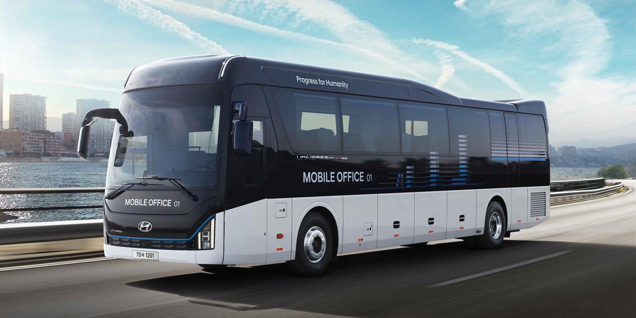 【韩系动向850】现代把大巴改造成移动办公室,工作太爽了- 买车网