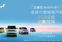 中国五菱勇夺2022全球小型纯电汽车销冠