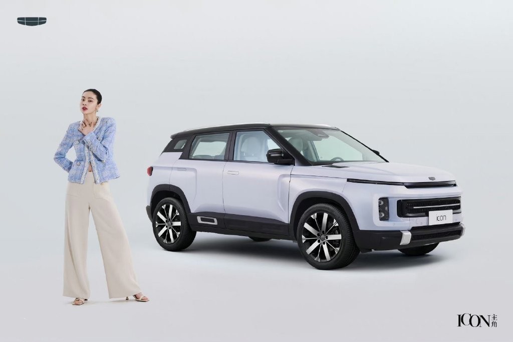 官图发布>外观方面,新车整体上延续了icon车型极具个性化的设计语言