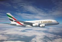 阿联酋航空A380旗舰客机重返北京