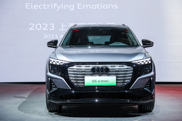 2023款奥迪q5e-tron发布,加速进军新能源