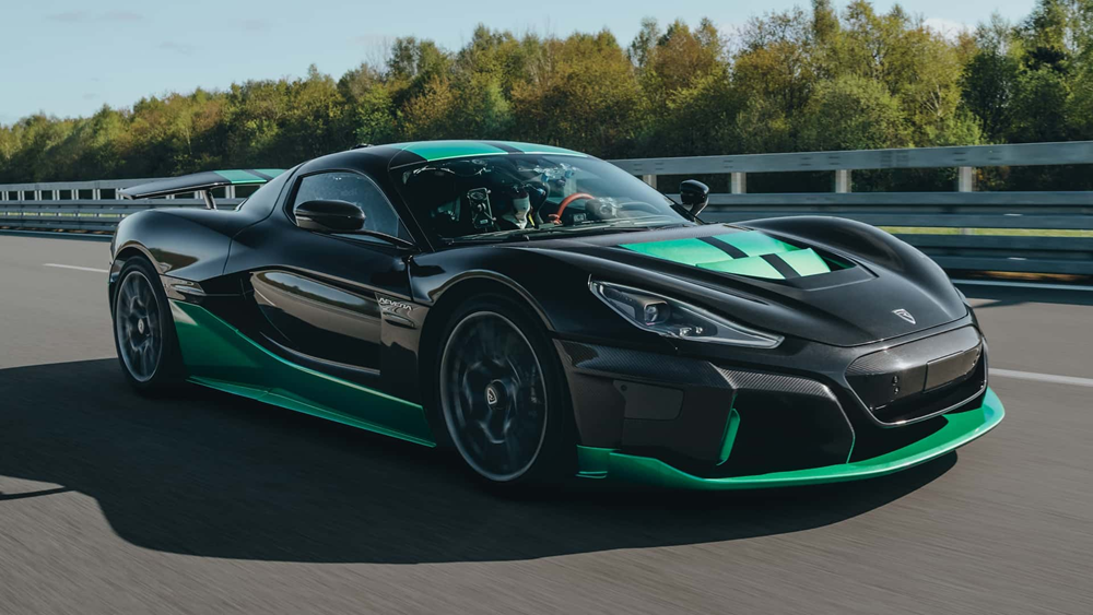 1天打破23项纪录 克罗地亚纯电超跑rimac nevera超强测试成绩曝光