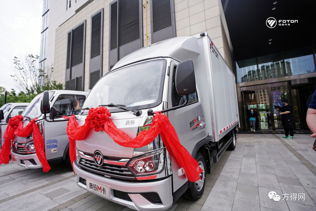 奥铃m卡,捷运cng油气两用车型一经推出,就喊出了"油气双雄 省钱冠军"