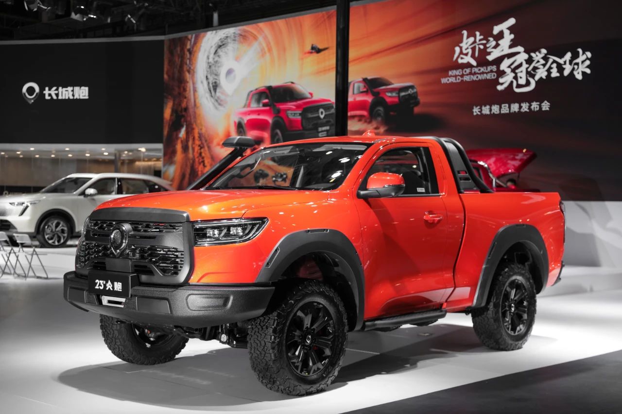 长城炮登陆粤港澳大湾区车展官宣新款越野炮及火炮上市