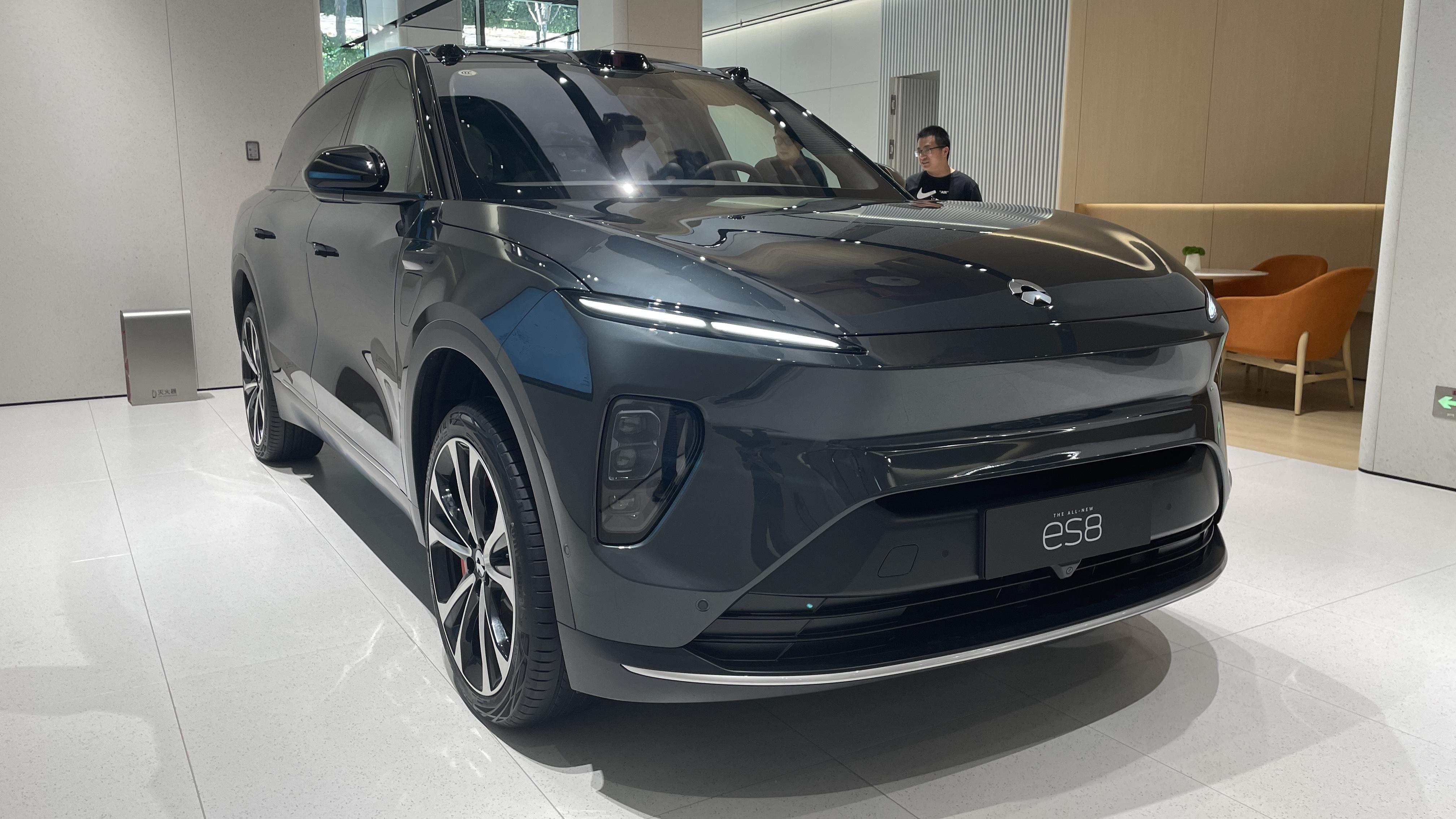 静态品鉴蔚来全新es8- 买车网