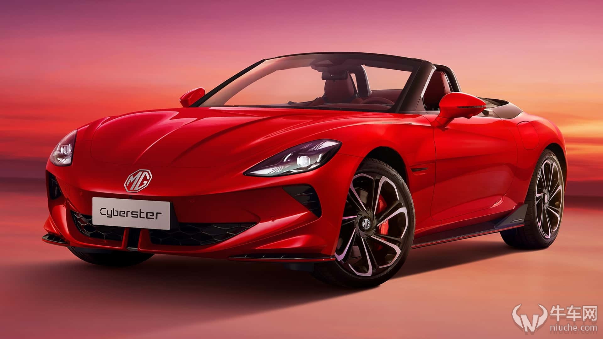 双座敞篷纯电小跑车名爵cyberster疑似售价曝光