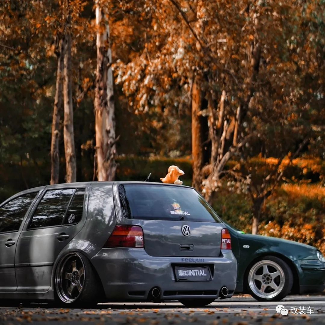 修宝马修穷后购入高尔夫mk4玩改装,低趴后的"屁股"很迷人全文- 买车网
