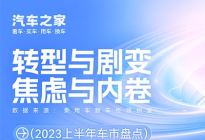 转型与内卷 2023上半年车市销量盘点
