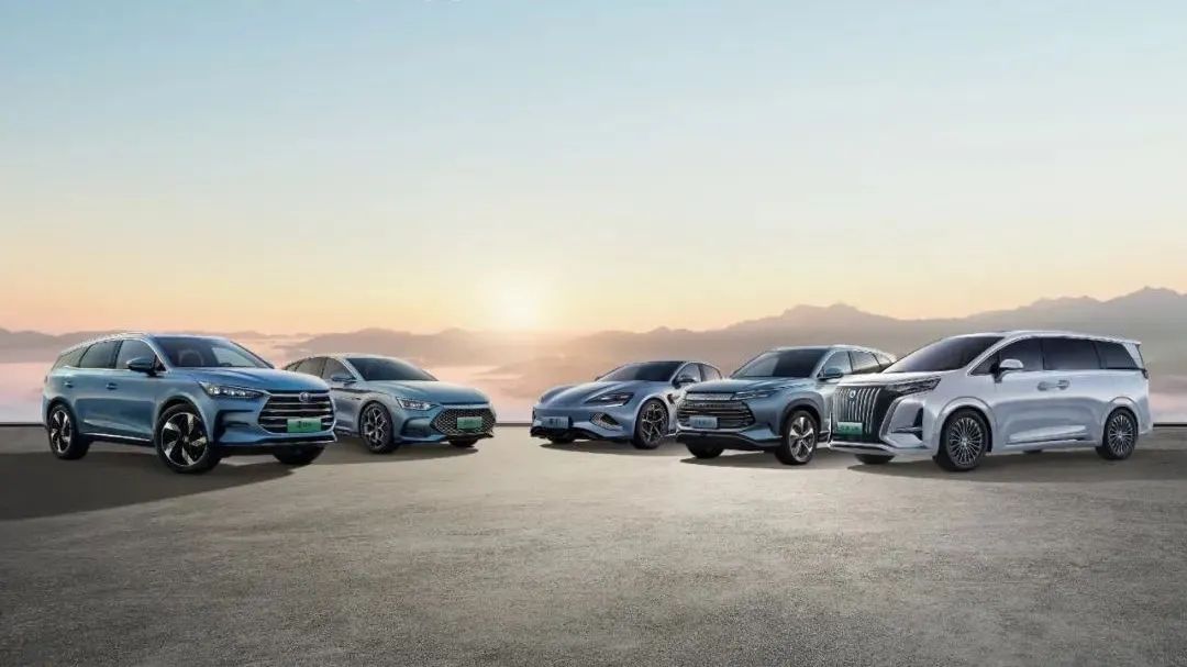 中国汽车历史性时刻比亚迪500万辆新能源车下线