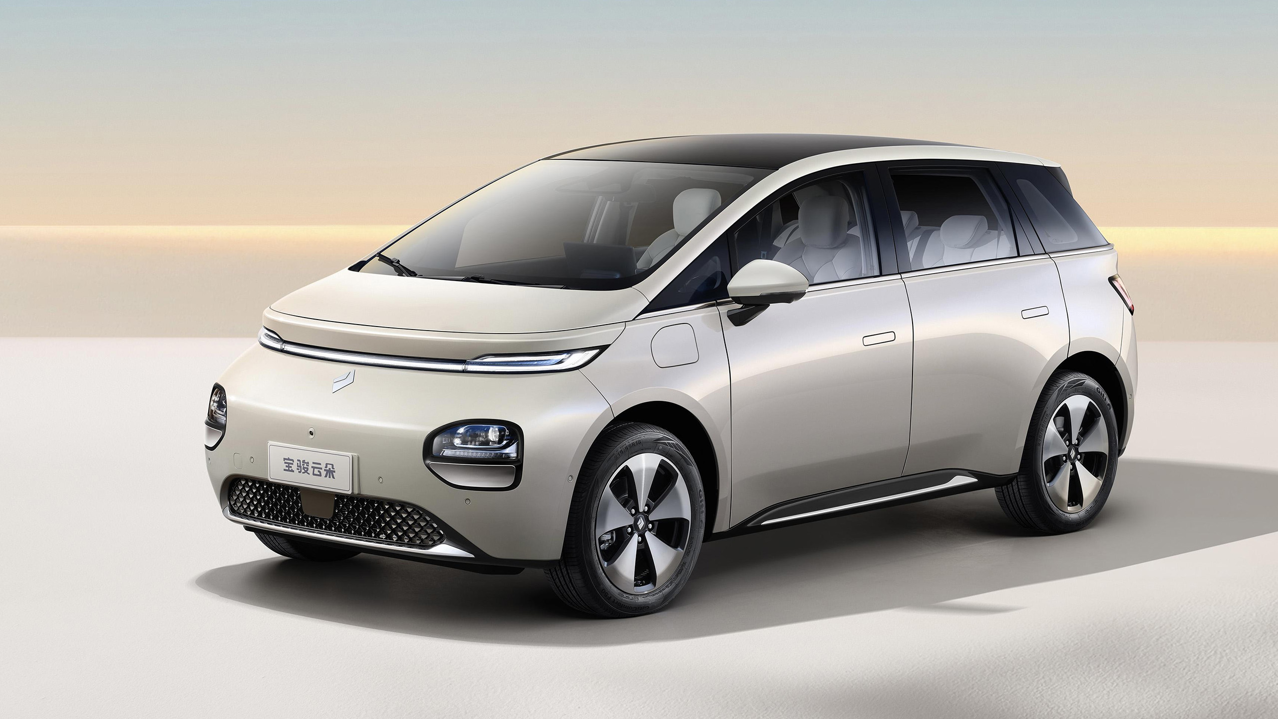 不到10万的大空间电动车宝骏云朵正式上市