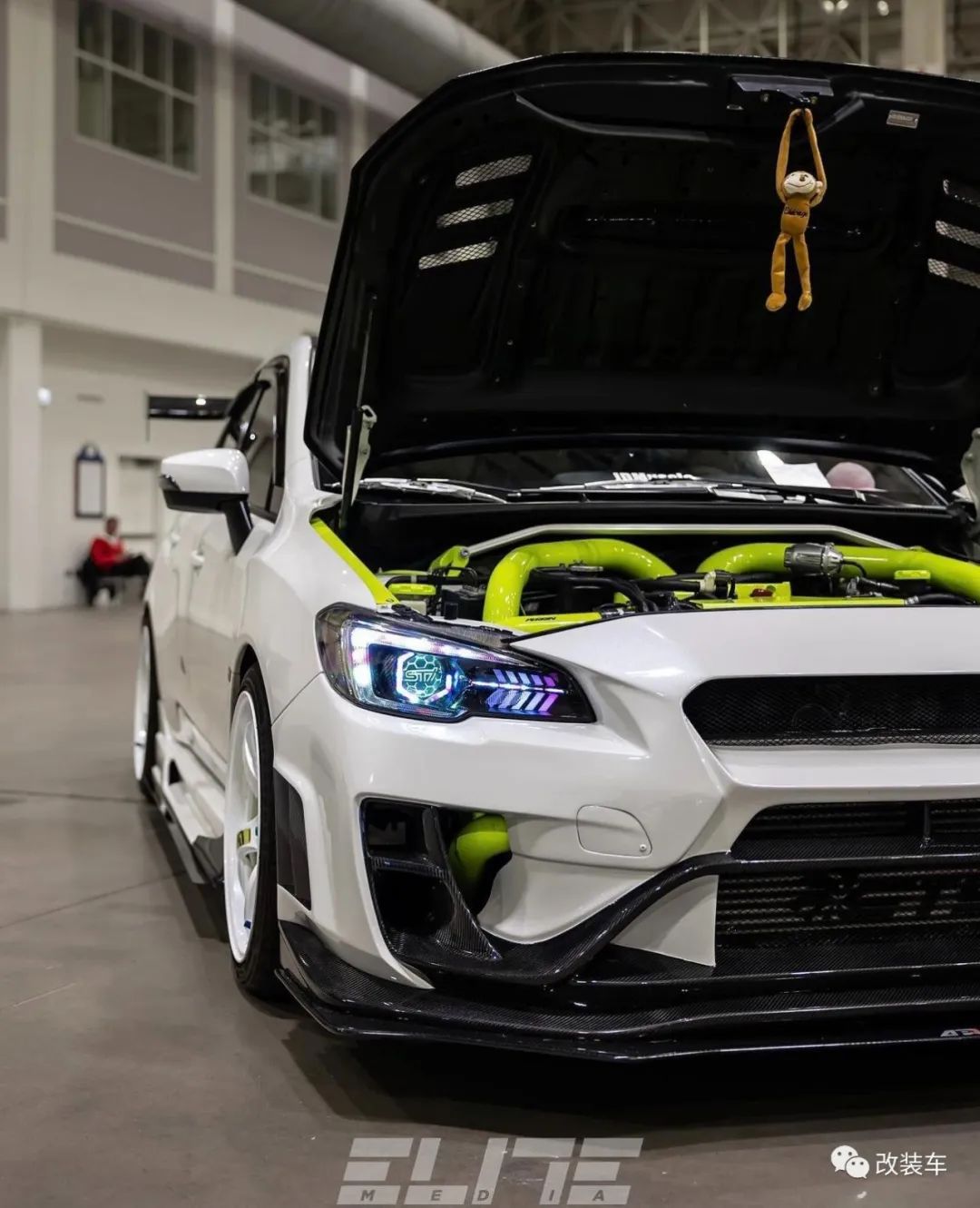 竞技味十足的11代斯巴鲁WRX STi，战斗的同时还带点