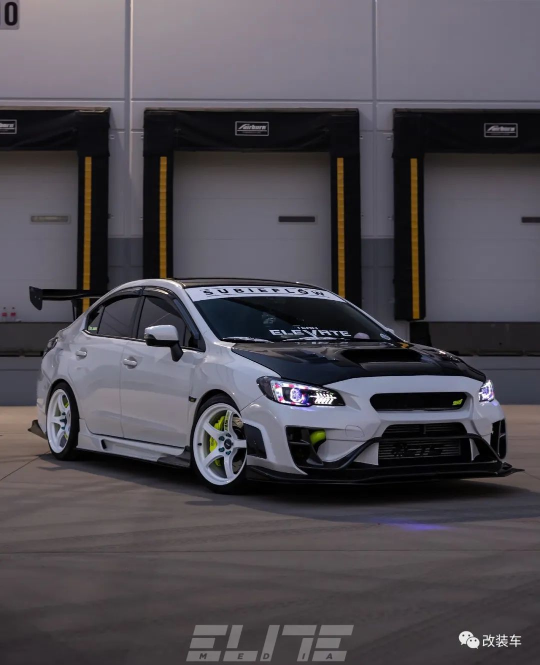 竞技味十足的11代斯巴鲁WRX STi，战斗的同时还带点