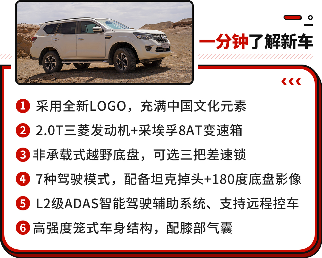 20万级最强越野！三把锁+三菱2.0T 堪称穿越王！