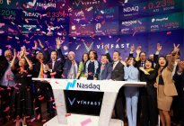 造车新势力VinFast 上市首日市值破6216亿元