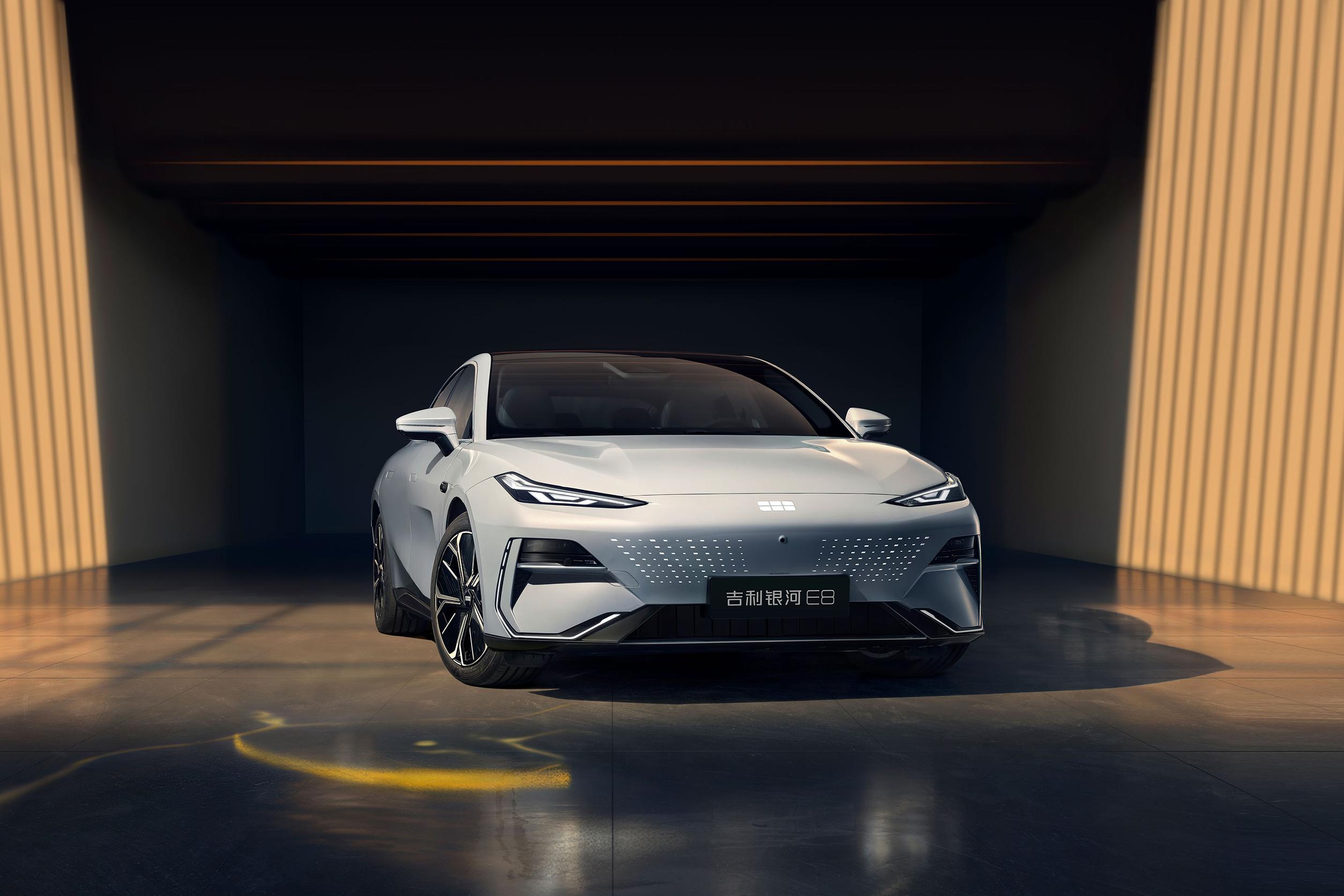 吉利银河e8起售价或低于20万元比亚迪汉ev你怕了吗