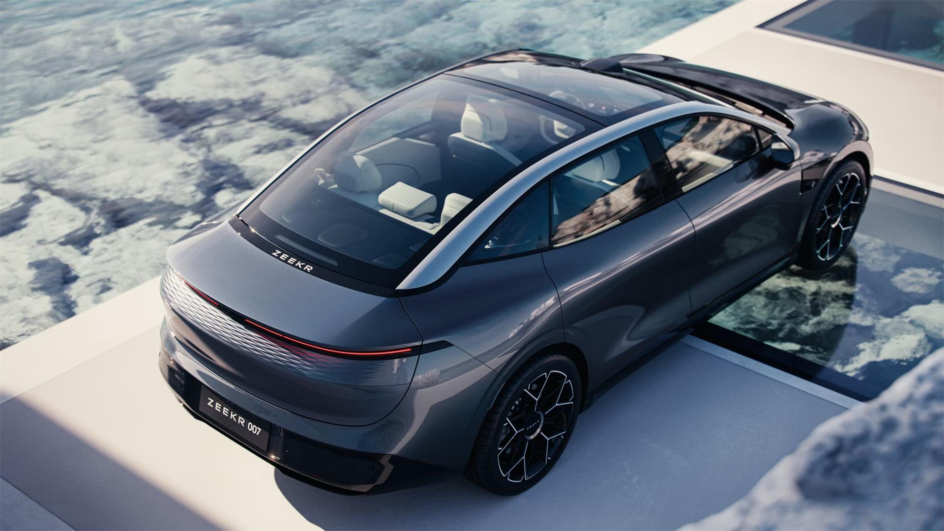 不寻常的设计路线极氪007官图发布广州车展首发