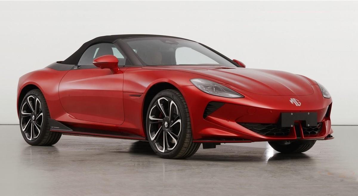 上汽mg首款纯电敞篷跑车上市售价3198万起