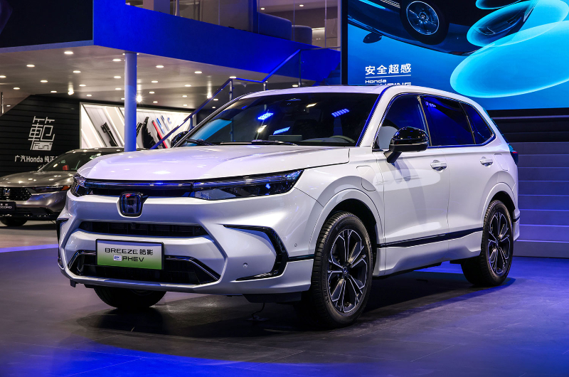 enp2极湃2首发混动双子星齐聚广汽本田在车展上抢戏