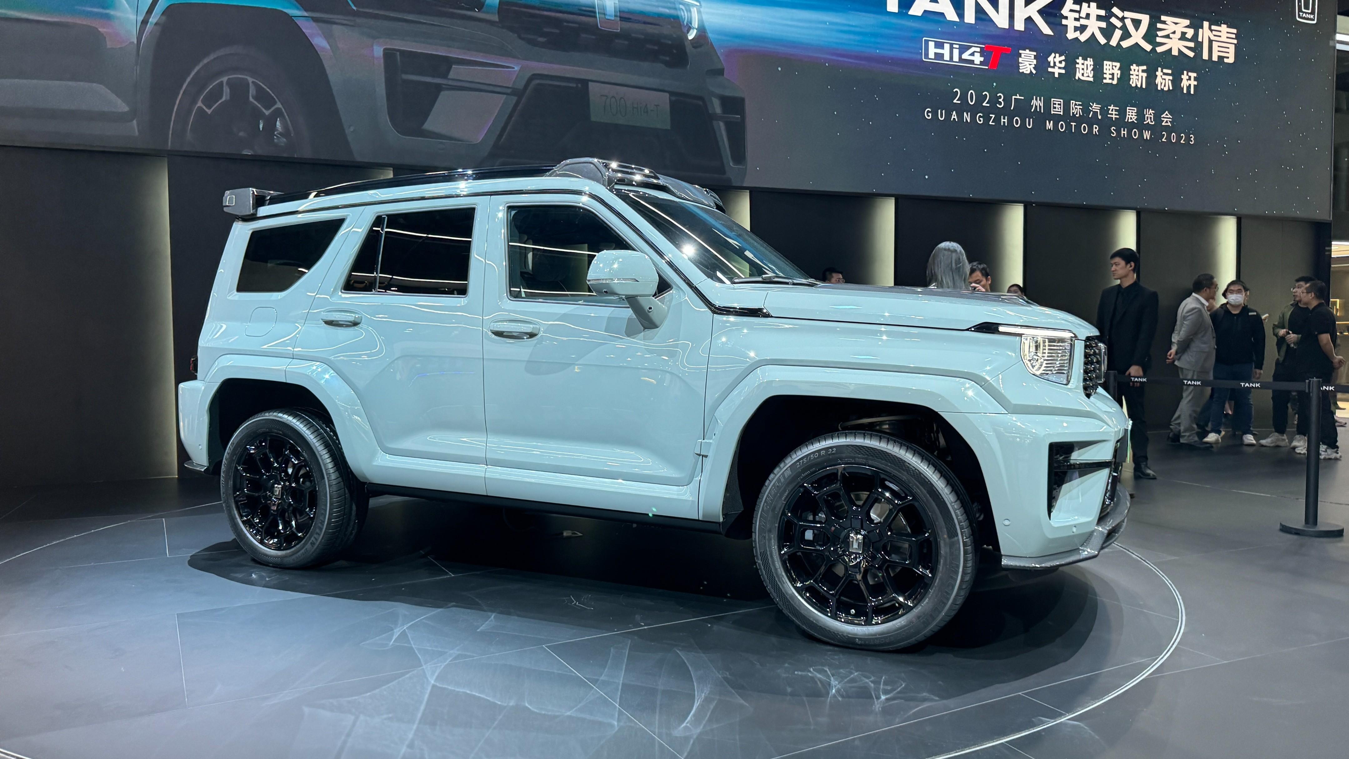 预售价70万元55秒首发全部售罄坦克700亮相广州车展