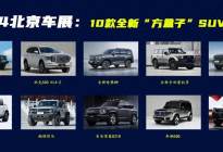北京车展将亮相的10款“方盒子”SUV，最便宜的只要十几万？