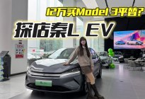 探店比亚迪秦L EV：12万就能买Model 3平替？