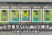 买中大型SUV要看转弯半径！实测对比揭晓灵活王者‌
