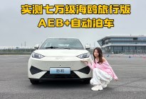 实测比亚迪海鸥天神之眼C，AEB功能+泊车辅助太香了！