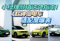 小绿牌颜值逆袭指南，4款神仙电车适配度爆表