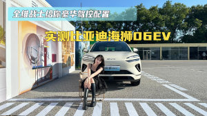 全维战士给你豪华驾控配置 实测比亚迪海狮06EV