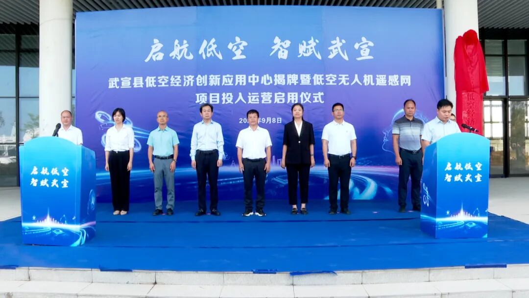 揭牌！武宣抢占低空经济新赛道 培育发展新质生产力(图1)