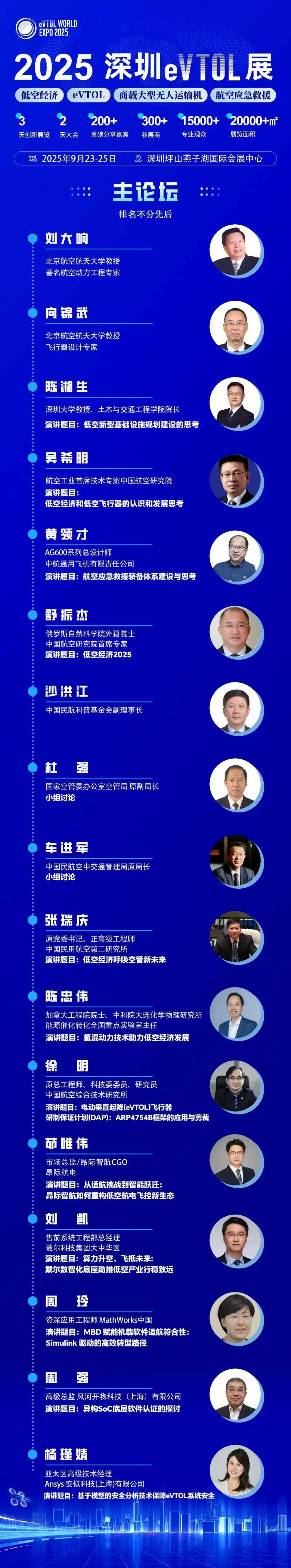 2025深圳eVTOL产业发展大会暨低空经济展览会(图5)