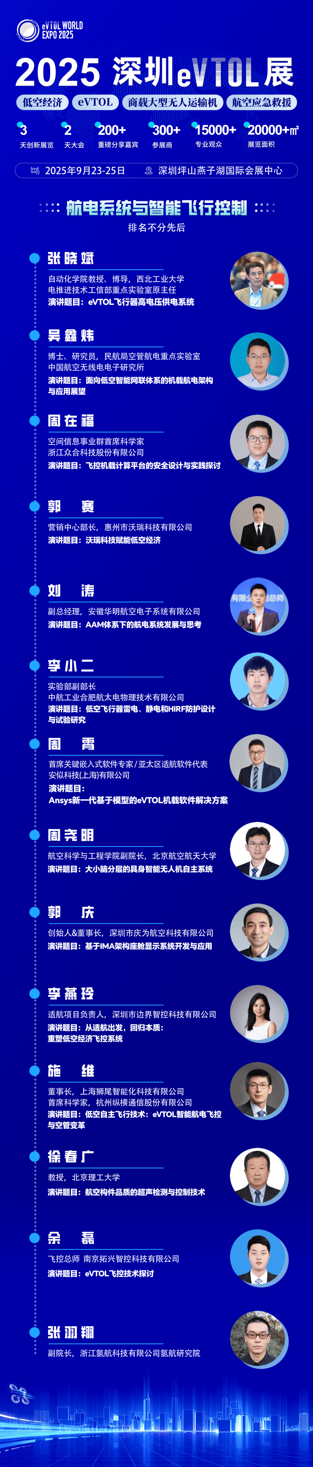 2025深圳eVTOL产业发展大会暨低空经济展览会(图10)