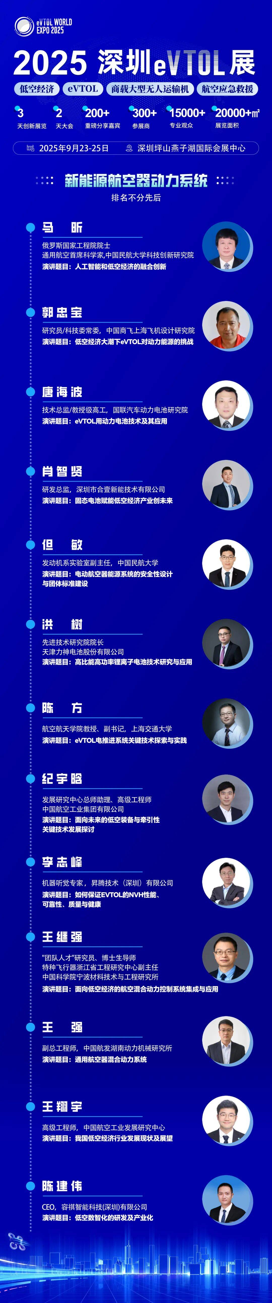 2025深圳eVTOL产业发展大会暨低空经济展览会(图12)