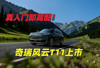 大型SUV又一黑马?奇瑞风云T11上市