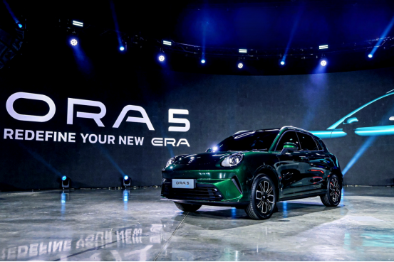 欧拉5泰国首发，全动力布局，从她经济迈向全球时尚新标杆