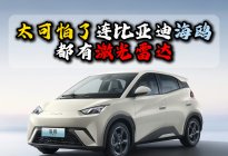 太可怕了连比亚迪海鸥都有激光雷达