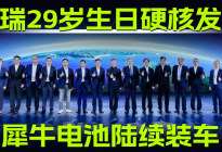 奇瑞29岁生日硬核发布 犀牛电池陆续装车