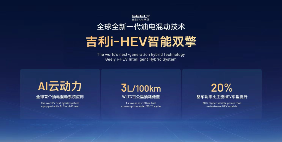 行业丨吉利、长安、奇瑞再押HEV，藏着中国车的“大算盘”