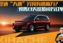 这才是比亚迪的“王炸”！大唐预售凭什么爆单了