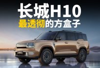 长城H10：家用方盒子很多，从底层就想明白的只有TA