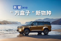 适合中国大家庭全场景出行的“方盒子”新物种——长城H10