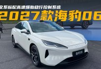 高速140km/h突然爆胎，2027款海豹06稳如直线？